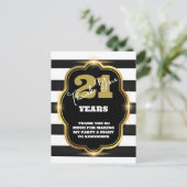 Carte Postale Noir et blanc (Debout devant)