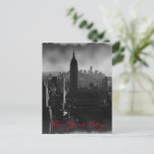 Carte Postale Noir et blanc New York City (Debout devant)