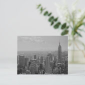 Carte Postale Noir et blanc New York City (Debout devant)