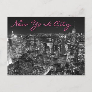 Carte Postale Noir et blanc New York City