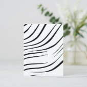 Carte Postale Noir et blanc uni (Debout devant)