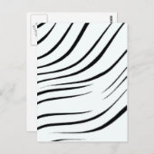 Carte Postale Noir et blanc uni (Devant / Derrière)