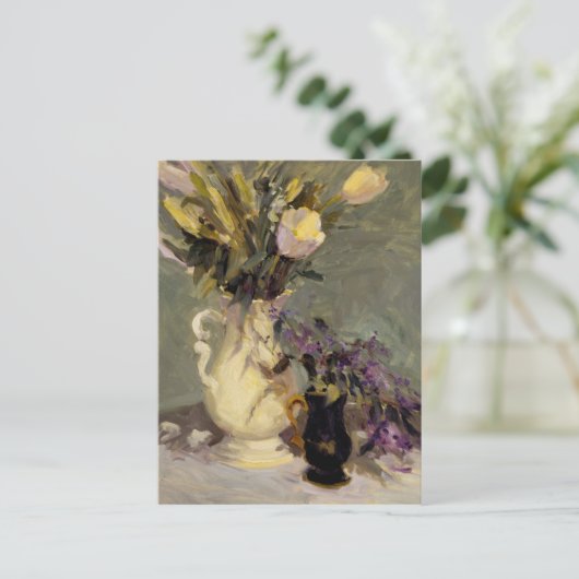 Carte Postale Noir et or (Debout devant)