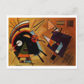 Carte Postale Noir et Violet, Kandinsky, 1923 (Devant)