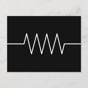 Carte Postale noir_résistance