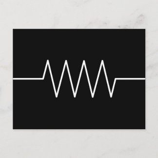 Carte Postale noir_résistance