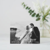 Carte postale noire et du blanc 2 de photo de (Debout devant)