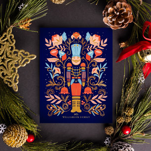 Carte Postale Noisette de Noël Art Floral & Multiphoto