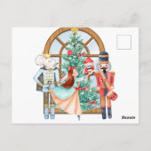 Carte Postale Noisette de Noël Ballerina Mouse King (Dos)