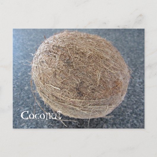 Carte Postale Noix de coco (Devant)
