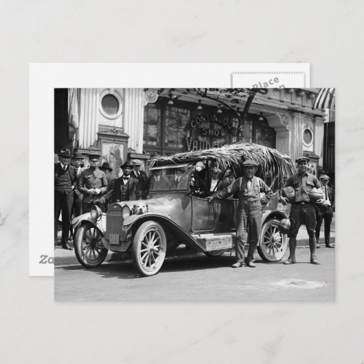 Carte Postale Noix de coco : 1922 (Devant / Derrière)