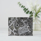 Carte Postale Noix et boulons (Debout devant)