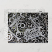 Carte Postale Noix et boulons (Devant / Derrière)