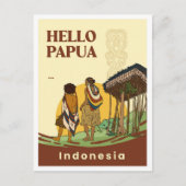 Carte Postale Noken Papua Indonesia Travel (Devant)