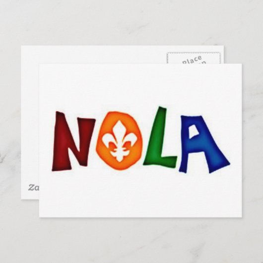 CARTE POSTALE NOLA (Devant / Derrière)