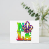CARTE POSTALE NOLA FLEUR DE LIS (Debout devant)