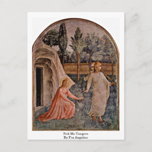 Carte Postale Noli Me Tangere Par Fra Angelico