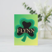 Carte Postale Nom de famille Flynn (Debout devant)
