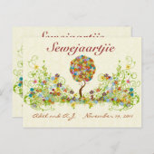 Carte Postale Nom de l'amour de la fleur de travail de rapproche (Devant / Derrière)