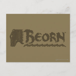 Carte Postale Nom de tête d'ours BEORN™