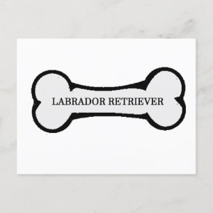 Carte Postale nom du laboratoire sur l'os