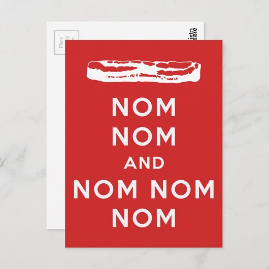 Carte Postale Nom et Nom Nom Nom Nom (Devant / Derrière)