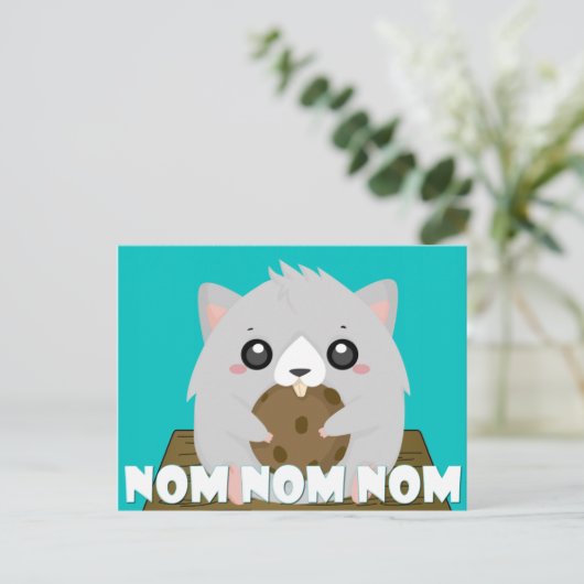 Carte postale Nom Hamster (Debout devant)