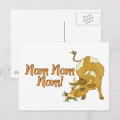 Carte Postale Nom Nom Vache (Devant / Derrière)