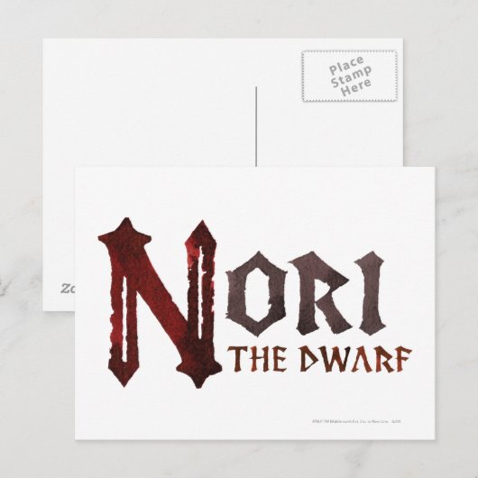 Carte Postale Nom Nori (Devant / Derrière)