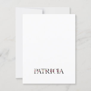 Carte Postale Nom Patricia