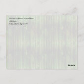 Carte Postale Nom personnalisé Irish Pub Signer la Saint Patrick (Dos)