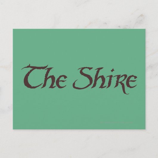 Carte Postale Nom SHIRE™ Solid (Devant)