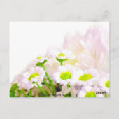 Carte Postale Nombre de Tableau d'invité (Dos)