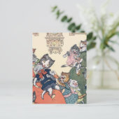 Carte Postale Nombre de visites (Debout devant)