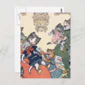 Carte Postale Nombre de visites (Devant / Derrière)