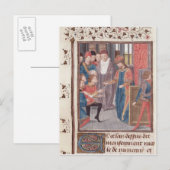 Carte Postale Nomination de deux chevaliers (Devant / Derrière)