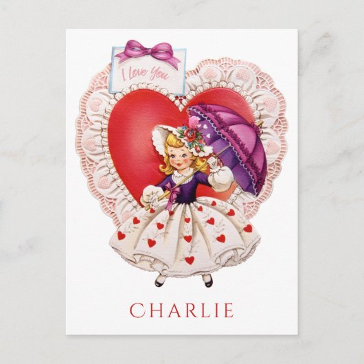 Carte postale nommée faite sur commande (Devant)