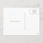 Carte postale nommée (personnalisable) (Dos)