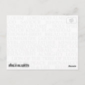CARTE POSTALE NOMS DE DIEU (Dos)