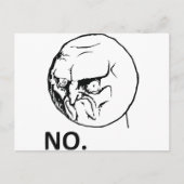 CARTE POSTALE NON ! (Devant)