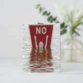 Carte Postale Non! (Debout devant)