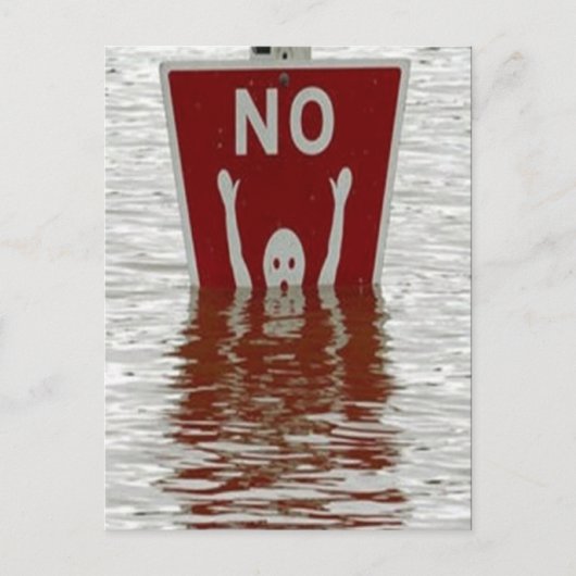 Carte Postale Non! (Devant)