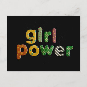 Carte Postale Non : 10. FILLE POWER ....carte postale de TFDG