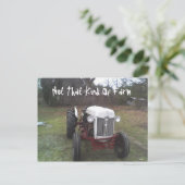 Carte Postale Non ce genre de ferme (Debout devant)