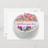 Carte Postale non défini (Devant / Derrière)