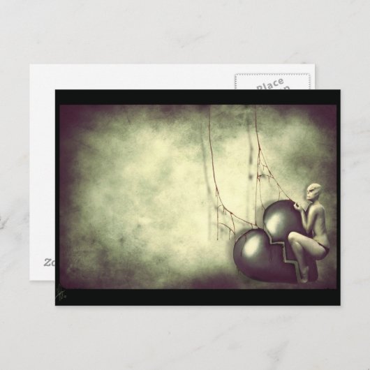 Carte Postale 'non demandé' (Devant / Derrière)