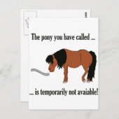 Carte Postale Non disponible ! (Devant / Derrière)