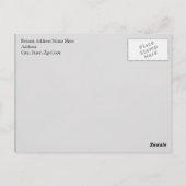 Carte Postale Non, Je T'Aime Plus (Dos)