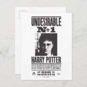 Carte Postale Non souhaitable No 1 (Devant / Derrière)