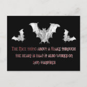 Carte Postale Non-Vampires (Devant)